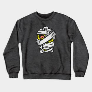 Zombie Mummy Head Crewneck Sweatshirt